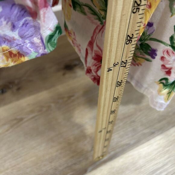 VINTAGE‎ 80' 90' KAMAR prairie Floral Dress 100% Cotton - Picture 10 of 10